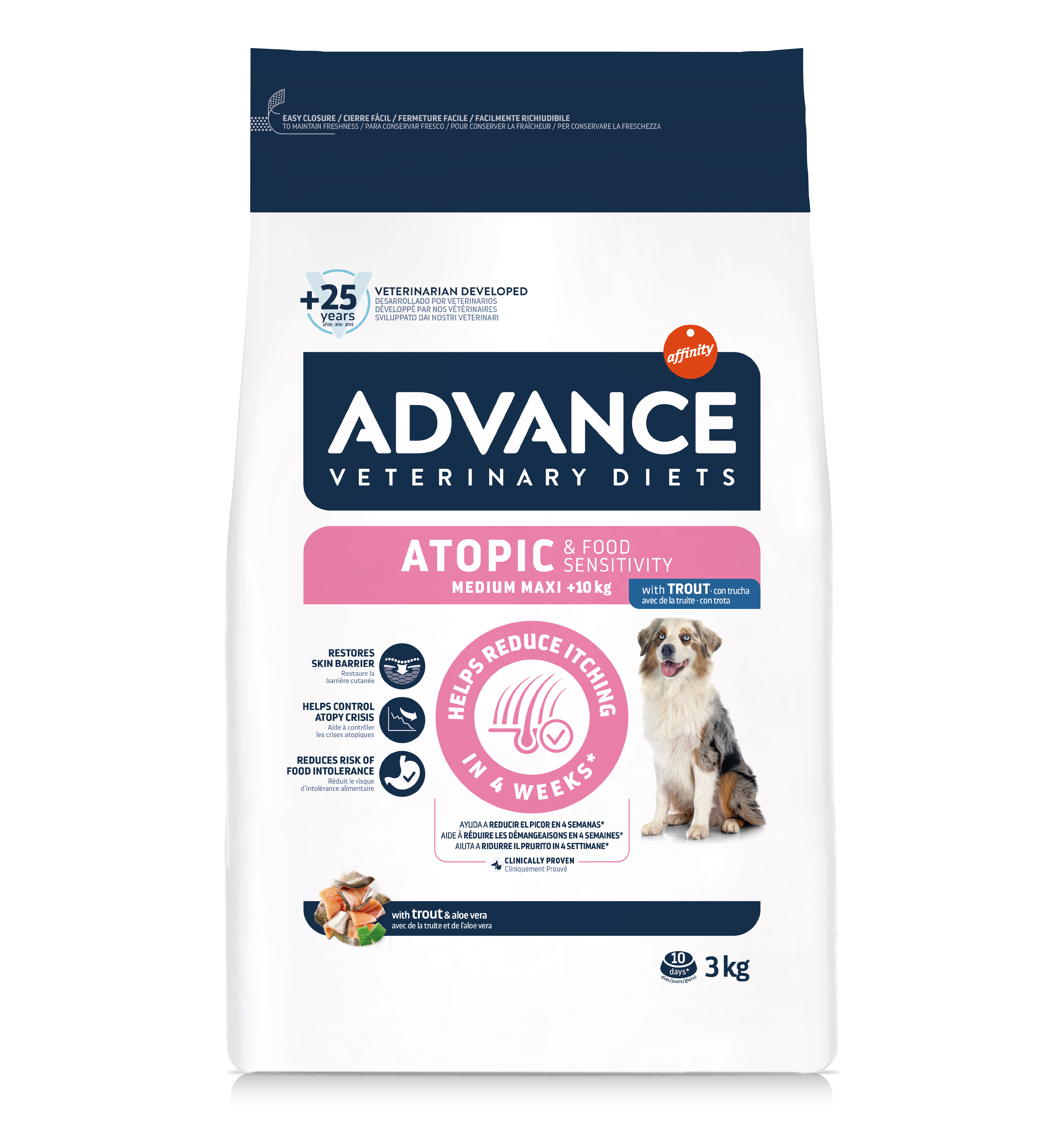 ADVANCE  AVET DOG ATOPIC/DERMA 3Kg