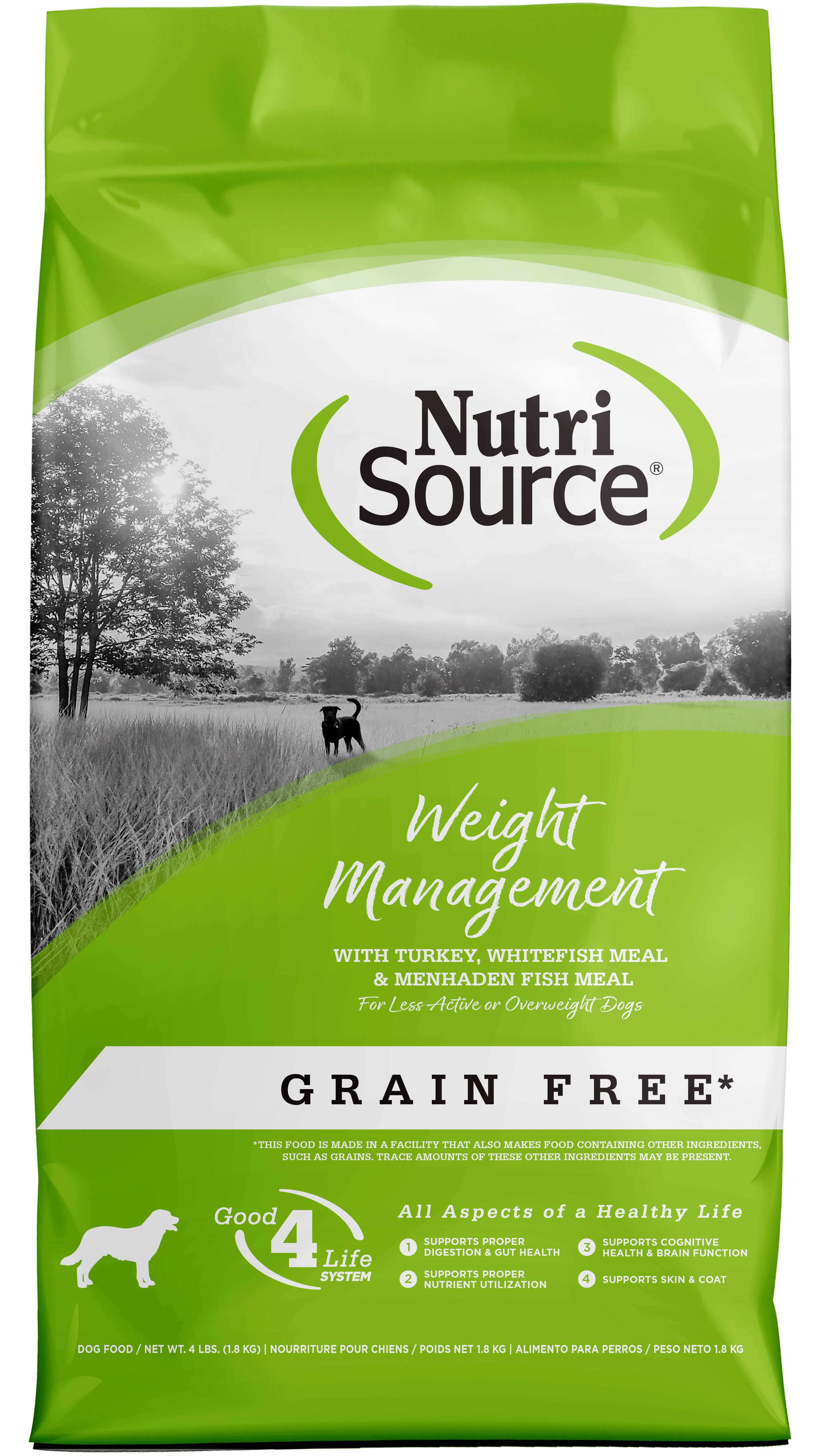 NUTRISOURCE WEIGHT MANAGEMENT 4lbs