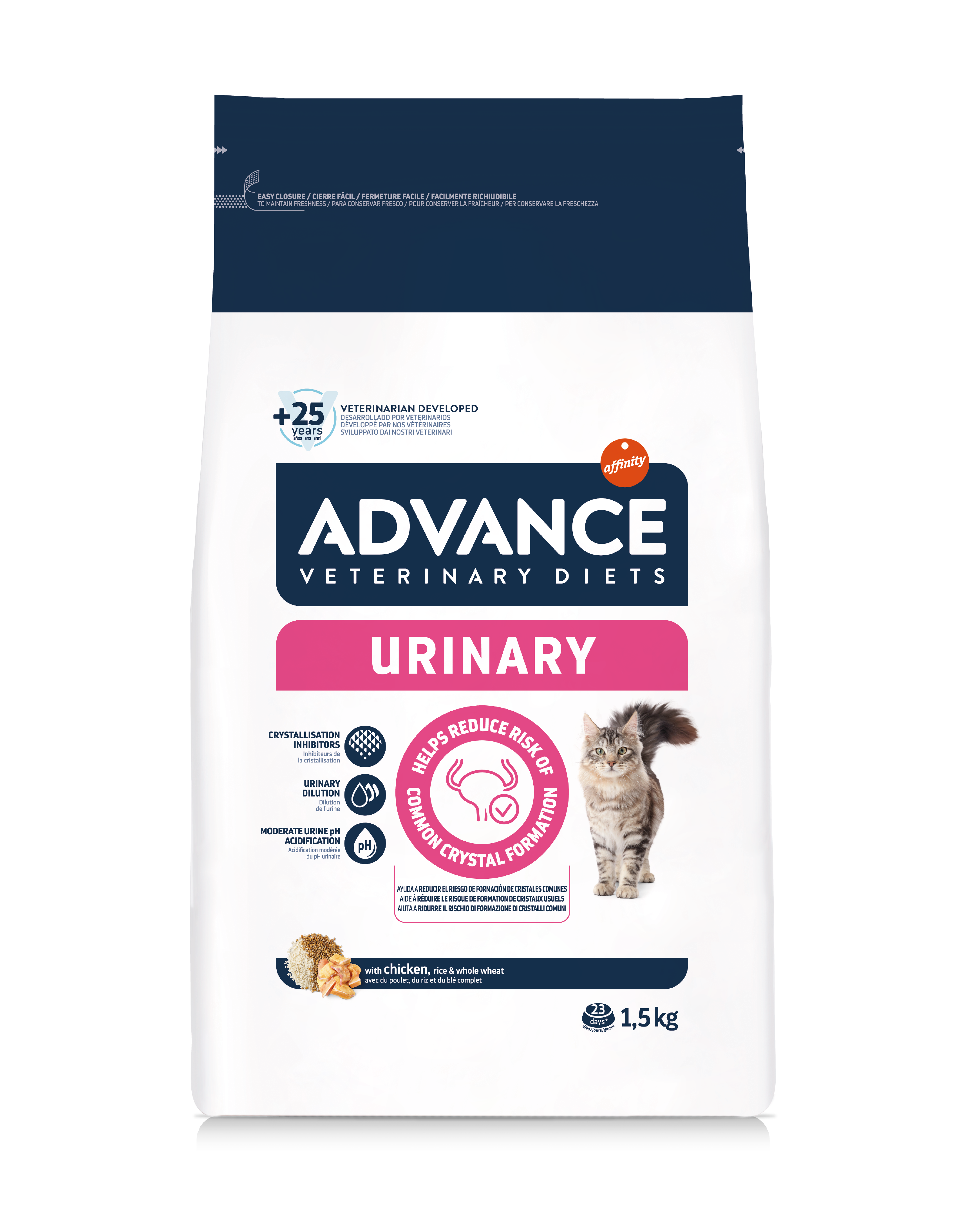 ADVANCE AVET CAT DIETS URINARY 1.5Kg